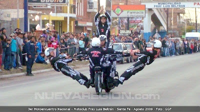 BRIGADA PUMA A PLENO EN MOTOENCUENTRO FLB