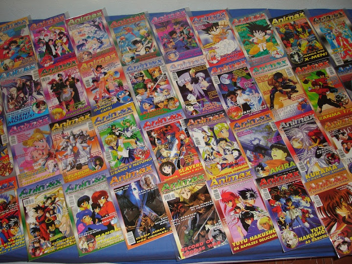 Animax Coleção Animax, falta umas 5 (finais), infelizmente não sei onde encontrar, a ed 13 eu emprestei e nunca mais voltou...