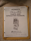 Midway Galaxian arcade manual