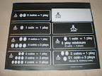 Atari game stickers