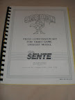 Bally Sente Sacman arcade manual