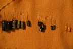 A line of capacitors (Sold)