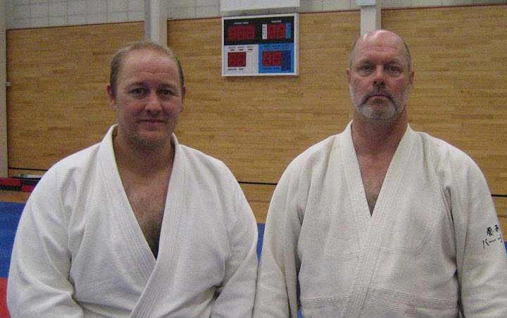 Phil with Robert Mustard Sensei
