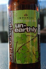 Imperial IPA Unearthly från Southern tier brewing company