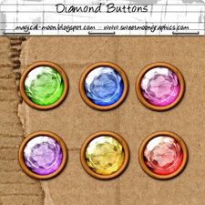 Diamond Buttons
