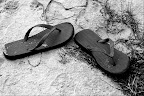 Sandaler av plast