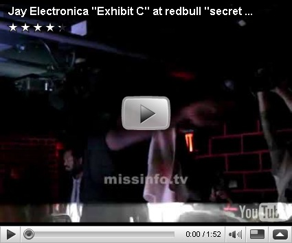 Clips From Jay Electronica Secret Show Clips From Jay Electronica Secret Show
