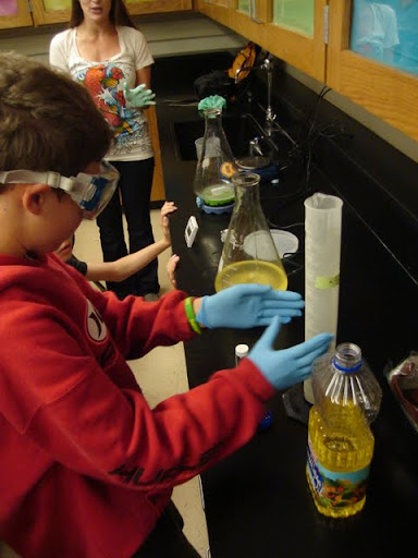 Correia Middle School grows algae