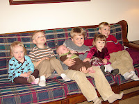 Cousins! (our kids and Jon's brother Matt's kids)