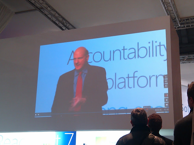 Steve Ballmer on Mobile World Congress Announcing Windows 7 Phone