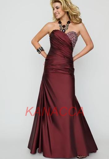 dark red wedding dresses