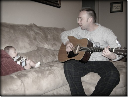 guitar with daddy