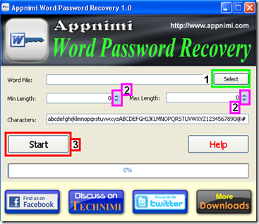 Appnimi Word Password Recovery