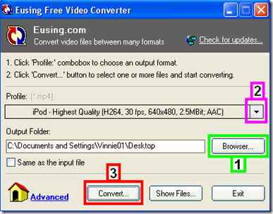 Eusing Free Video Converter