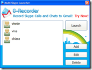Entrare su Skype con più account insieme - Multi Skype Launcher
