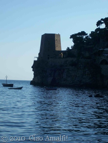 [Ciao Amalfi Coast Blog Positano Fornillo Evening Watchtower[7].jpg]