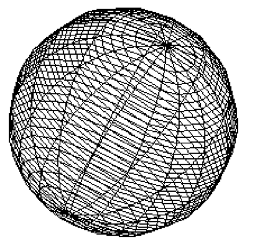 Wire-frame sphere