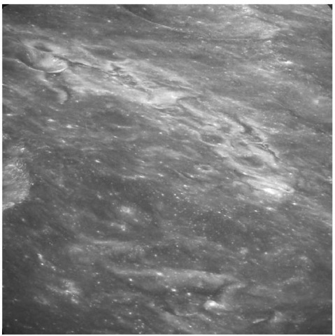 Light-colored swirls on the surface of the farside of the Moon, east of the Smythii Basin and antipodal to the Orientale Basin.