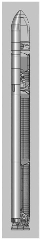 Dnepr launch vehicle. This figure is available in full color at http:// www. mrw. interscience.wiley. com/esst.