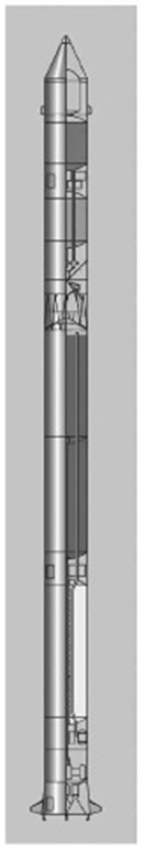 11K63 launch vehicle. This figure is available in full color at http:// www.mrw.interscience.wiley.com/esst.