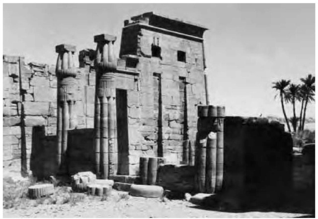 Medinet Habu, the migdol complex of Ramesses III at Thebes, used in later eras as a fortress.