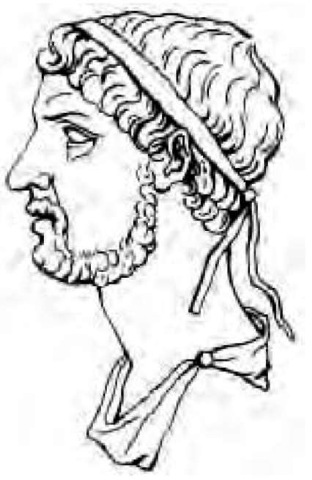 A portrait of Ptolemy II, called Philadelphus, the second ruler of the Ptolemaic Period. 