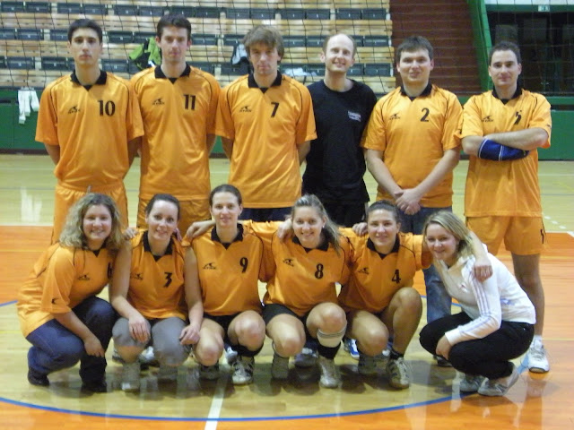 A equipa de Voleibol do Zilina