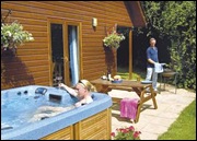 Well Equipped Log Cabin Self Catering Accommodation