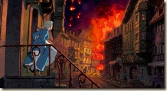 Howl's Moving Castle bombing