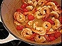 Shrimp & Cherry Tomatoes in Yellow Curry Sauce