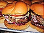 Red White & Blue Burgers