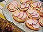 Radishes & Butter on Sliced French Bread