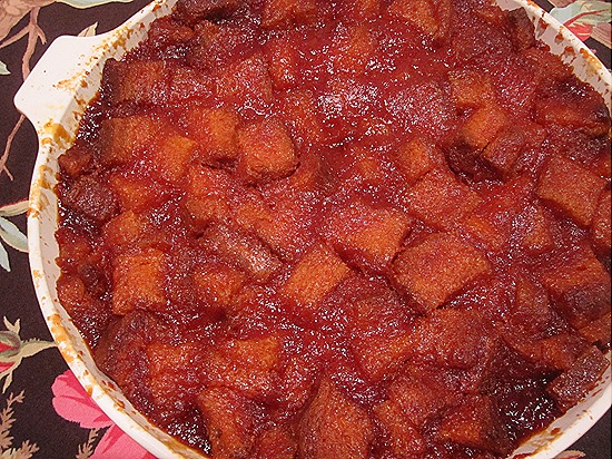 Caramelized Bread Pudding