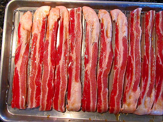 Thick-sliced bacon