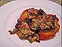 Sauteed Sweetbread swith Pancetta, Wild Mushrooms & Cream