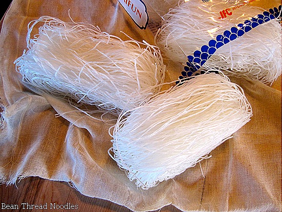 Bean Thread Noodles (i.e. Cellophane Noodles)