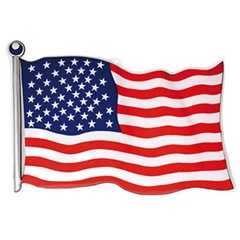 Wanddecoratie-vlag-USA-60x44cm