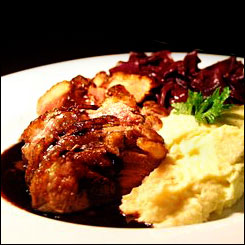 Thumbnail image for Grilled Duck Breast with Mixed Berries