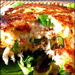 Thumbnail image for Crab Cakes with a Kick!