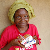  &ndash; This lady is in Kabala and Nazareth House brought her some medicine. .......© 2007 NHA photos