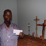  &ndash; This is James, he is Sheku's father. Sheku died in February 2007 of complications due to worms, since then poor James has lost yet another son. He received financial assistance for Christmas. .......© 2007 NHA photos