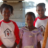  &ndash; Ann Marie, Adama, and Lucy at the Bridge, Jan 17, 2008 ......© 2008 NHA Photo.