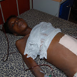  &ndash; January 30, 2008 Gladys, post-op photo......© 2008 NHA Photo