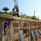  &ndash; Feb. 12th, 2008. Working on the roof of school....© 2008 NHA photos