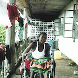  &ndash; Man in wheelchair, Freetown (James B. Mansaray, photographer)