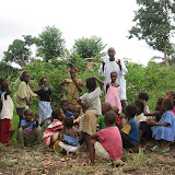  &ndash; Children with teacher at the site of Nazareth House School, Kabala. © NHA, J Mansaray 2007