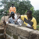  &ndash; (1 August 2007)_construction of the Nazareth House Kabala School, Kabala Sierra Leone... © 2007 NHA photos, J Mansaray