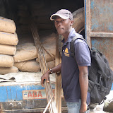  &ndash; 2 August 2007...Loading the truck in Freetown with materials for the school in Kabala...the truck will travel all night to reach its destination in order to be there for work in the morning. ...© 2007NHA photographs/JBM