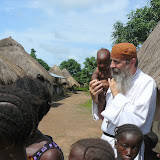 &ndash; Fr. Seraphim and children of the village.......© 2007 NHA photos