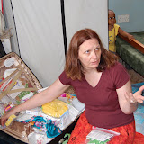  &ndash; unpacking, organizing medications.......© 2007 NHA photos